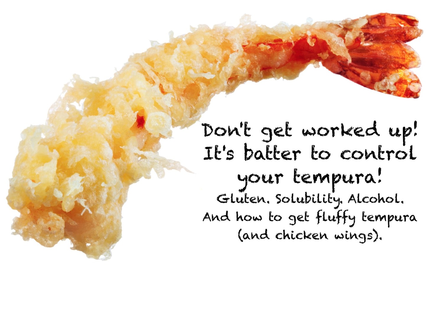 The perfect batter for the perfect tempura (and fish and chips)